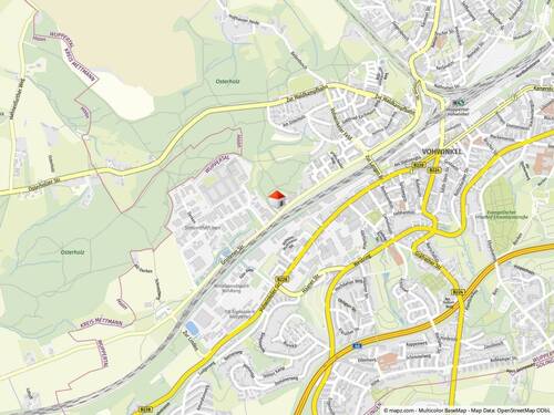 Geolyzer Kartenausschnitt - 