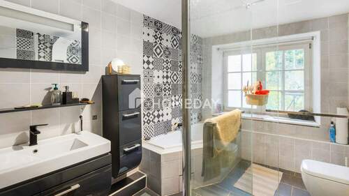 1. OG Badezimmer 1 - Reihenmittelhaus mit 110,00 m² in Trassem zum Kaufen