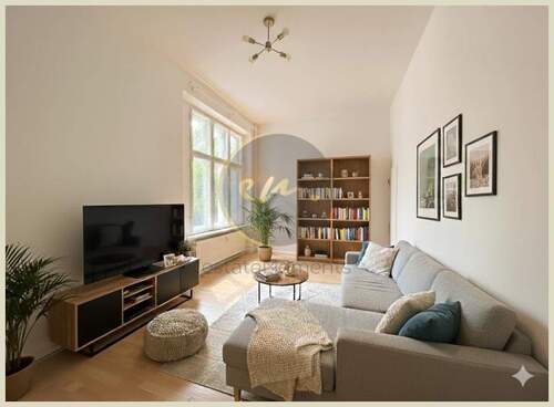 Wohnen (Visualisierung) - 2 Zimmer Etagenwohnung zum Kaufen in Berlin