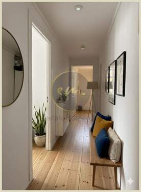 Flur (Visualisierung) - Etagenwohnung mit 72,50 m&sup2; in Berlin zum Kaufen