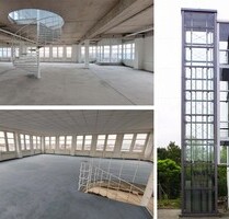 Produktions- Lager- & Bürofläche im Gewerbepark Wiedemar, Dachterrasse, Lastenaufzug mögl.