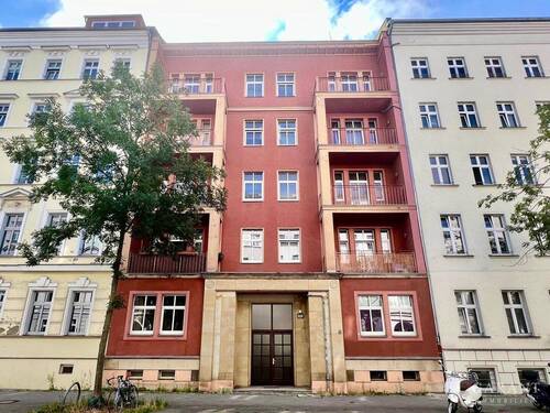 Hausansicht - Schöne 1 Zimmer-Wohnung im Kiez von Friedrichshain