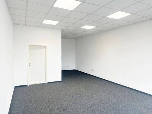 Geschäftsfläche mit Blick Richtung Küchenbereich - Einfamilienhaus zur Miete in Nünchritz