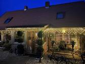 das Haus in der Weihnachtszeit - 