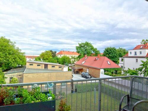 Blick vom Balkon - 