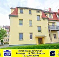 Moderne 2-Raum-Wohnung mit Balkon - EBK - PKW-SP - gem. Grundstück mit Sitzecke in Bautzen