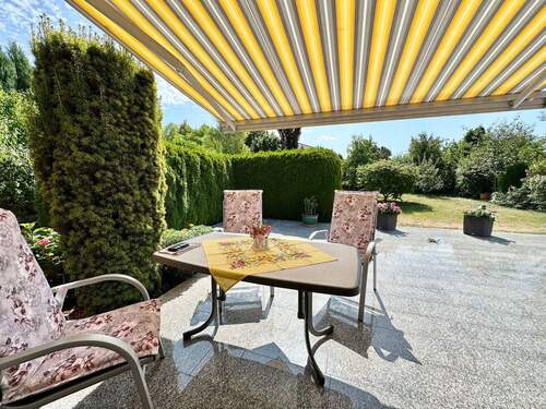 große Terrasse am Essbereich - 