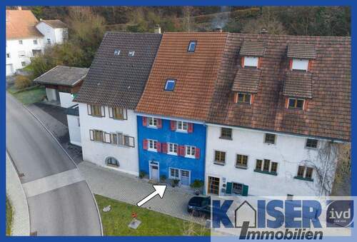 Luftaufnahme - Historisches Wohnen in Degernau