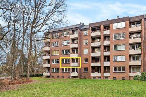 Titelbild - 2 Zimmer Etagenwohnung zum Kaufen in Ahrensburg