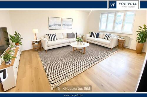 l - 3,5-Zimmer-Wohnung mit Einfamilienhaus-Charakter - ca. 95 m² in ruhiger Lage mit EBK und Stellplatz