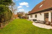 Gartenseite - 7 Zimmer Einfamilienhaus zum Kaufen in Berlin