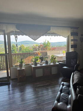 Ausblick aus dem Wohnzimmer - 