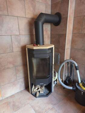 Kamin im Ruhebereich - 