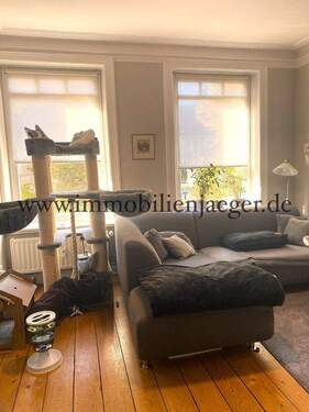 Wohnzimmer 2 - 2 Zimmer Etagenwohnung in Hamburg