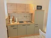 Küche - Gepflegtes und vermietetes 1-Zi.-Apartment zum Innenhof in gut angebundener Lage