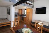 Küche/Essplatz Gäste-Loft - 