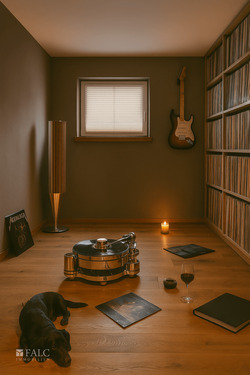 Musikzimmer.Einrichtungsbeispiel - 