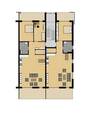Grundriss Wohnung Nr. 1, 3, 7, 8 - 