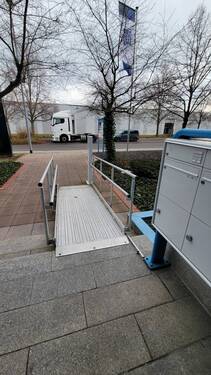 Referenzbild barrierefreier Zugang - Halle in Wiedemar zur Miete