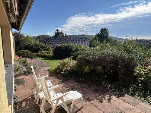Terrasse mit Ausblick - 