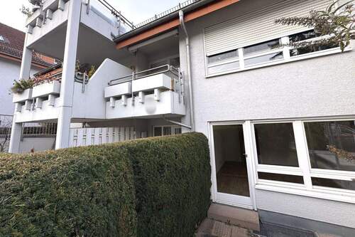 Ansicht von Süden - 2 Zimmer Etagenwohnung in Stuttgart