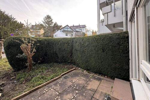 Terrasse - Etagenwohnung mit 48,60 m&sup2; in Stuttgart zum Kaufen