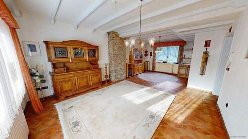 Wohn- Esszimmer EG - Reihenmittelhaus in Püttlingen