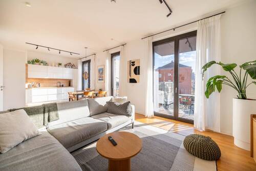 Wohnzimmer - Etagenwohnung mit 75,00 m&sup2; in Berlin zum Kaufen