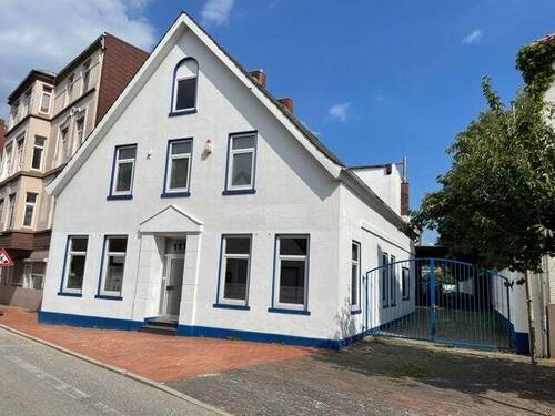 Ansicht Lange Str. - Büro-,Lager- u. Produktionshalle
