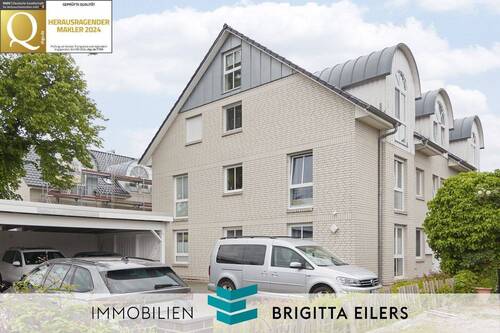 Bild 1 - Seltene Gelegenheit in Achim-Uesen! 3-Zi.-Erdgeschosswhg. mit eigenem Garten, Carport & Kellerraum