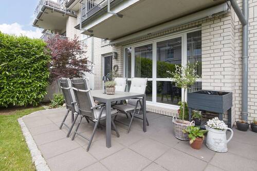 Terrasse - Etagenwohnung mit 87,50 m&sup2; in Achim zum Kaufen