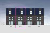 Gartenansicht - Großzügig wohnen: Mit lichtdurchflutetem Dachstudio & Terrasse