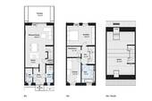 Grundriss - Reihenmittelhaus mit 131,00 m&sup2; in Henstedt-Ulzburg zum Kaufen