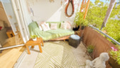 Terrasse - Ruhige Oase im Herzen von Frankfurt-Niederrad: Charmante 3-Zimmer Wohnung!