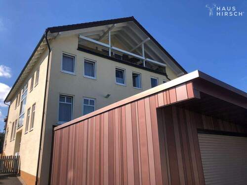 Hinterhof Ansicht - Hochwertige Etagenwohnung in Massivbauweise - Top Energieeffizienz