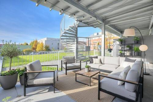 Terrasse - mögliche Möblierung - 