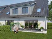 Reihenhausensemble Bollmannsdamm Garten und Terrasse - Reihenmittelhaus mit 119,00 m&sup2; in Weyhe zum Kaufen
