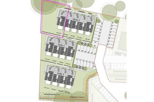 Lageplan Haus 5 - 4 Zimmer Reihenendhaus zum Kaufen in Henstedt-Ulzburg
