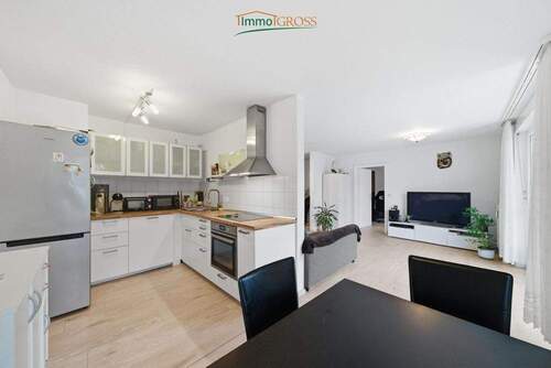 Offener Küche und Essbereich - Etagenwohnung mit 55,70 m&sup2; in Lörrach zum Kaufen