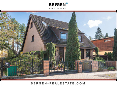 Portal - Gepflegte Doppelhaushälfte mit Wellnesskeller und Garten nahe Nieder Neuendorfer See