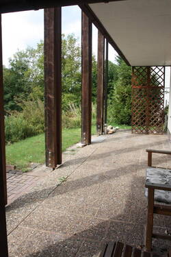 Terrasse - 8 Zimmer Doppelhaushälfte in Kulmbach