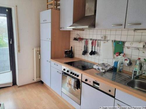 Küche - Etagenwohnung mit 47,00 m&sup2; in Mannheim zur Miete