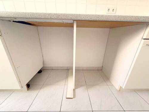 Platz für Geschirrspüler - 