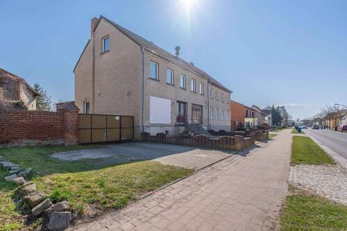 Hausansicht Nordseite - 3 Zimmer Einfamilienhaus zum Kaufen in Neustadt (Dosse)