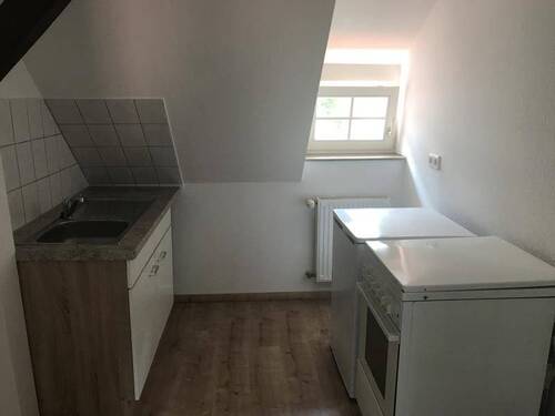 Küche - Etagenwohnung mit 35,40 m&sup2; in Rossau/ OT Schönborn-Dreiwerden zur Miete