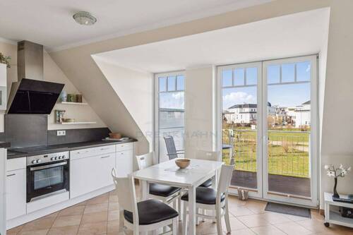 Wohn-/Küchenbereich - 3 Zimmer Etagenwohnung in Börgerende-Rethwisch