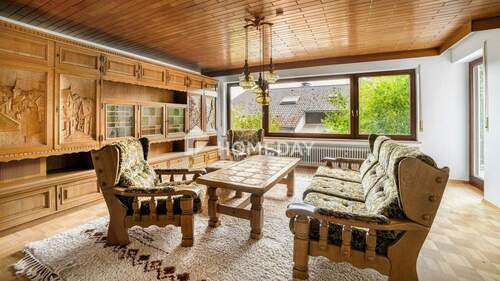 EG Wohnzimmer 1 - 6 Zimmer Einfamilienhaus zum Kaufen in Kösching