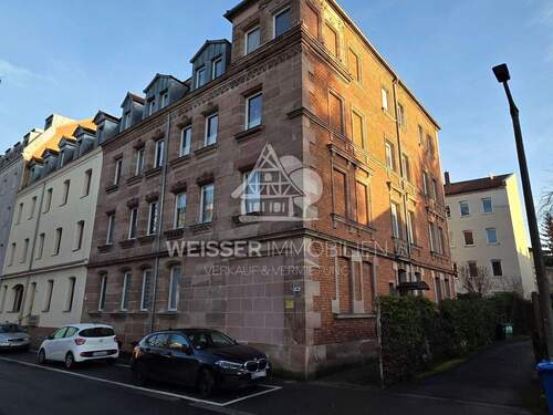 Außenansicht - 2 Zimmer Etagenwohnung zur Miete in Fürth
