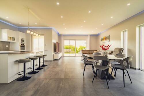 EG Blick in Wohnküche - Einfamilienhaus mit 150,00 m&sup2; in Obersaasheim (F) zum Kaufen