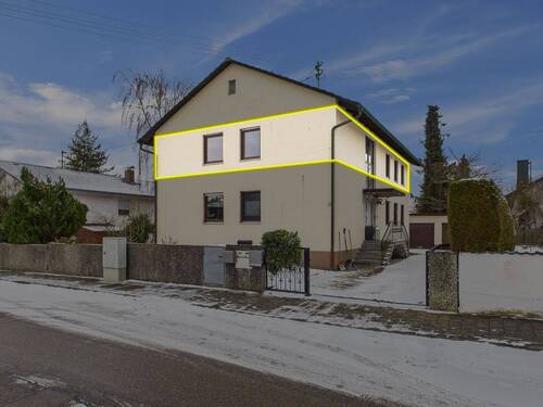 Lage im Gebäude - 3 Zimmer Etagenwohnung zur Miete in Ingolstadt / Gerolfing